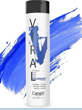 Celeb Luxury Blue Color Wash, Color Depositing Shampoo w/ Bond Rebuilder